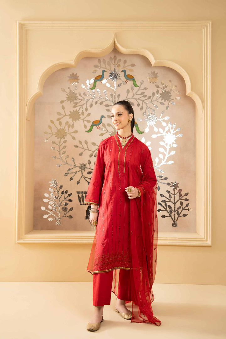 3 Piece - Embroidered Suit - PE25-234 For Women - Pret Collection | Nishat | Shop Online