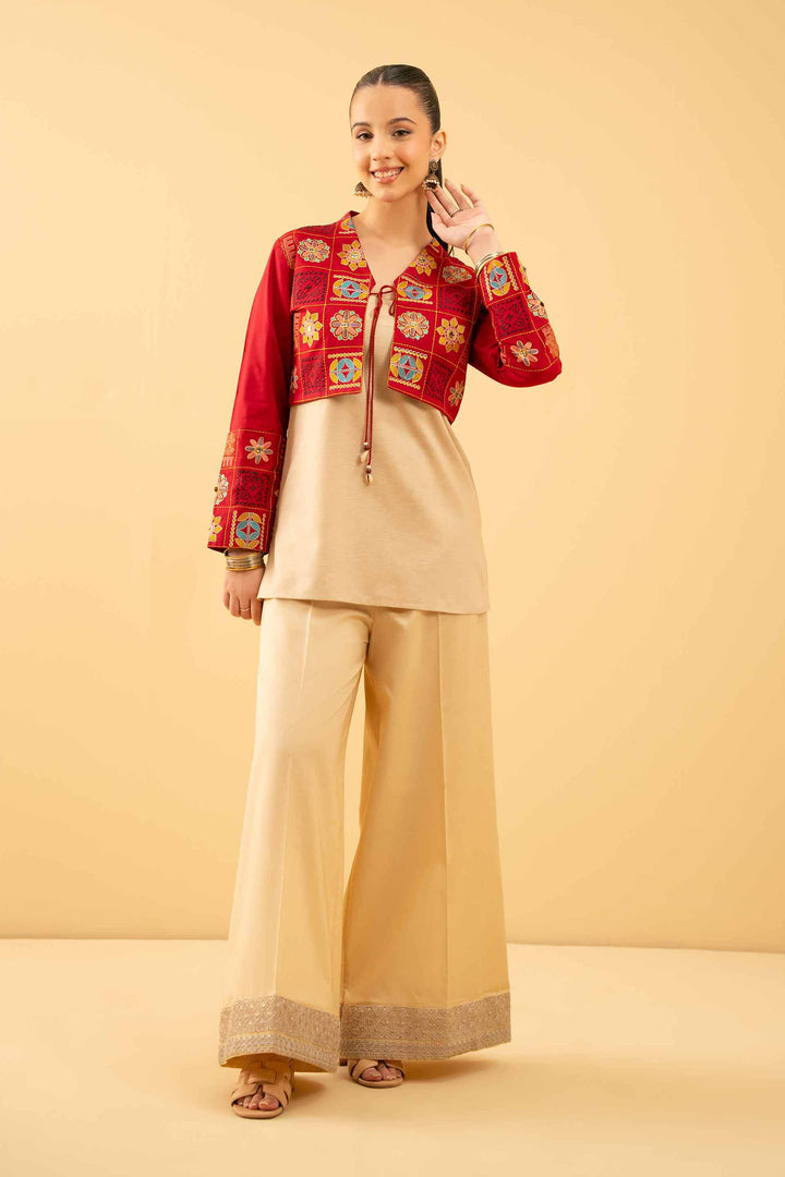 Embroidered Jacket - PE25-331 for Women - Pret Collection | Nishat | Shop Online