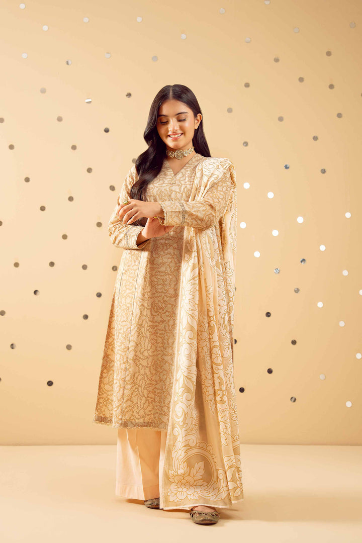 3 Piece - Printed Suit - PE25-376 for Women - Pret Collection | Nishat | Shop Online