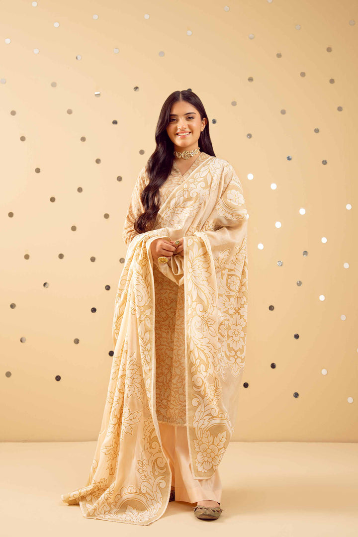 3 Piece - Printed Suit - PE25-376 for Women - Pret Collection | Nishat | Shop Online