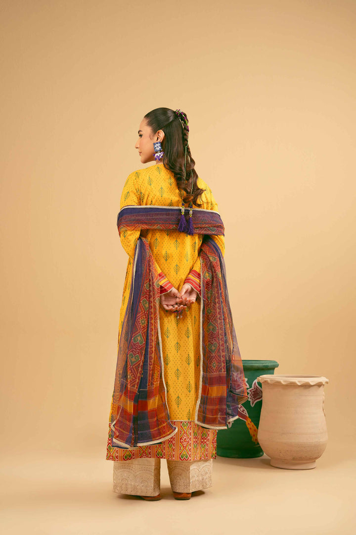 2 Piece - Printed Embroidered Suit - PE25-395 for Women - Pret Collection | Nishat | Shop Online