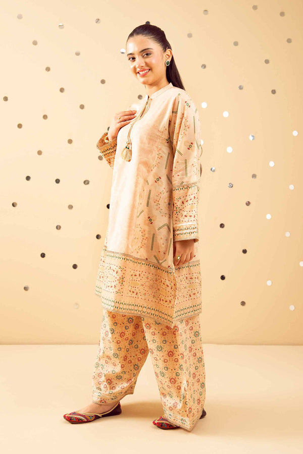 2 Piece - Printed Suit - PE25-407 for Women - Pret Collection | Nishat | Shop Online