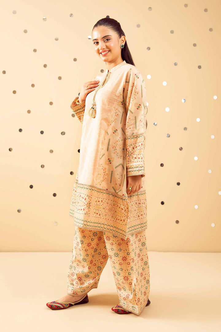 2 Piece - Printed Suit - PE25-407 for Women - Pret Collection | Nishat | Shop Online