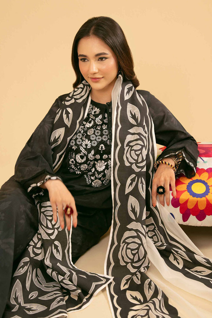 2 Piece - Embroidered Suit - PE25-453 for Women - Pret Collection | Nishat | Shop Online