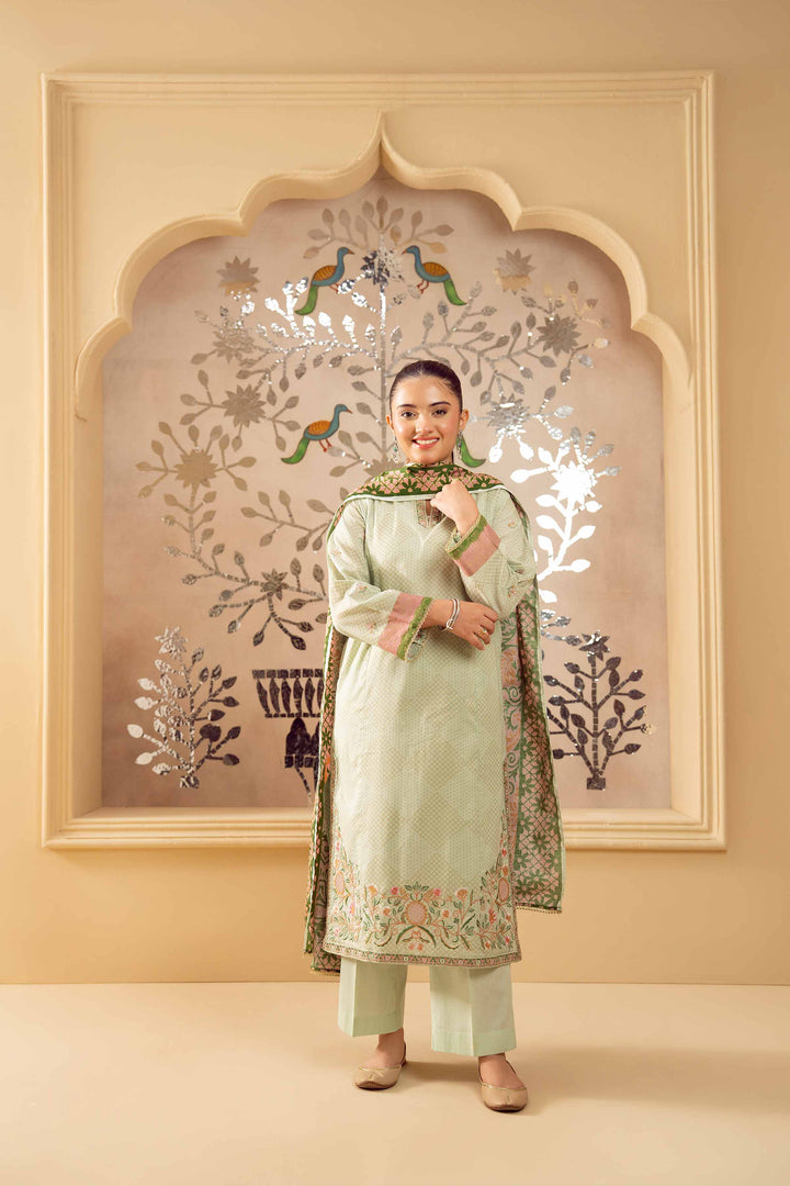 3 Piece - Printed Embroidered Suit - PE25-459 for Women - Pret Collection | Nishat | Shop Online