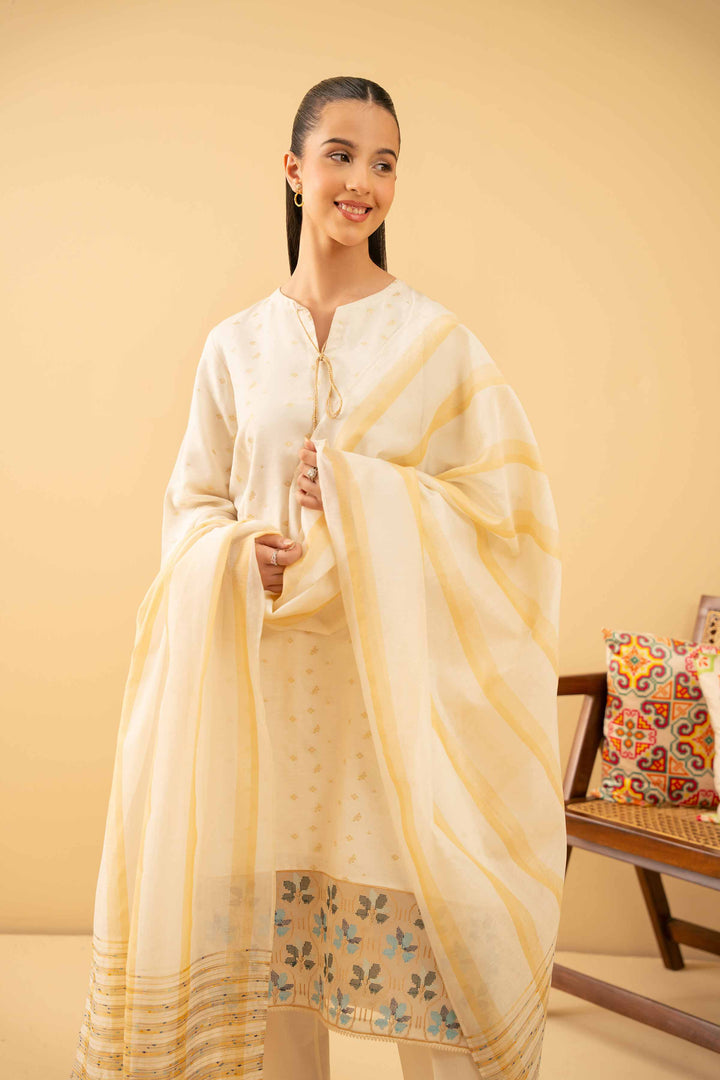 3 Piece - Embroidered Suit - PE25-496 for Women - Pret Collection | Nishat | Shop Online