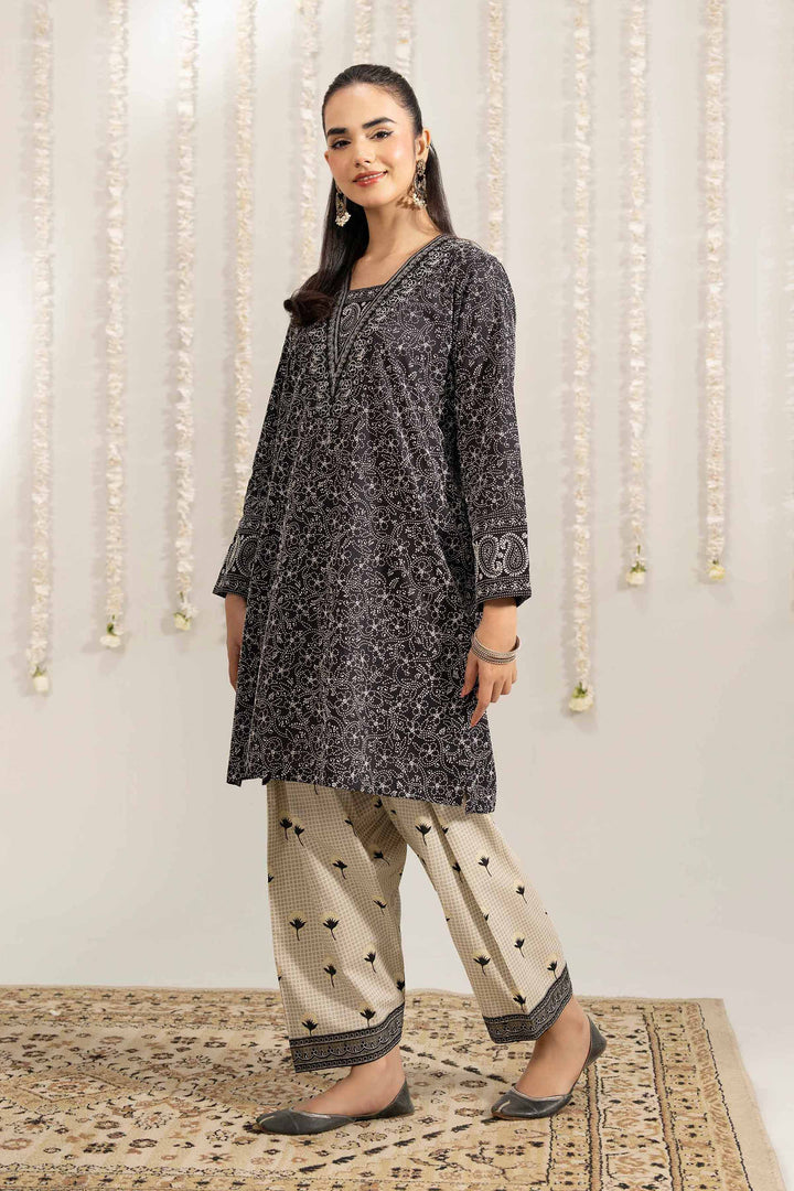 2 Piece - Printed Embroidered Suit - PE25-501 for Women - Pret Collection | Nishat | Shop Online