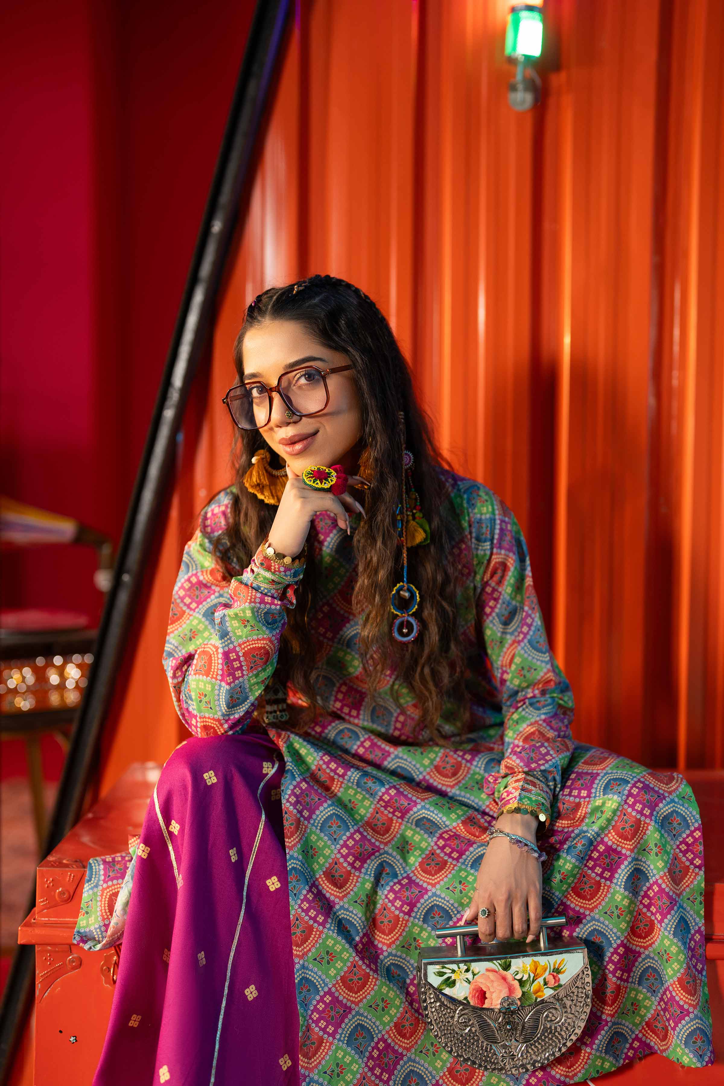 NishatUK - Multi Printed Lawn 2-piece ready to wear Dress