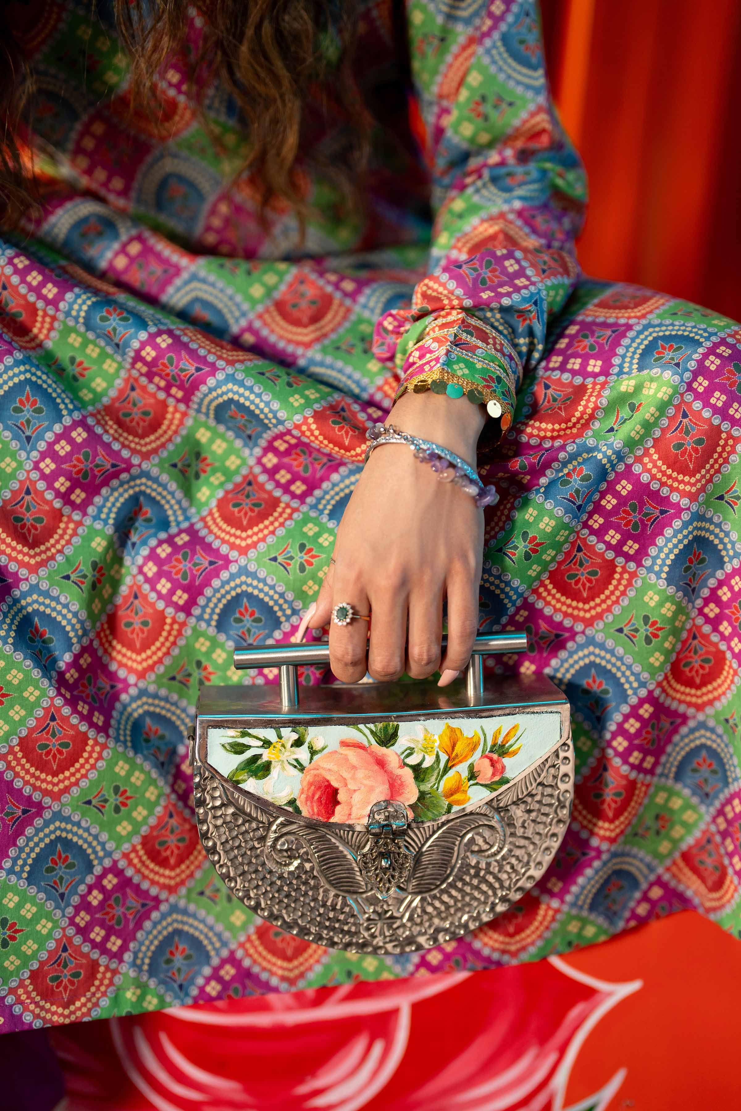 NishatUK - Multi Printed Lawn 2-piece ready to wear Dress