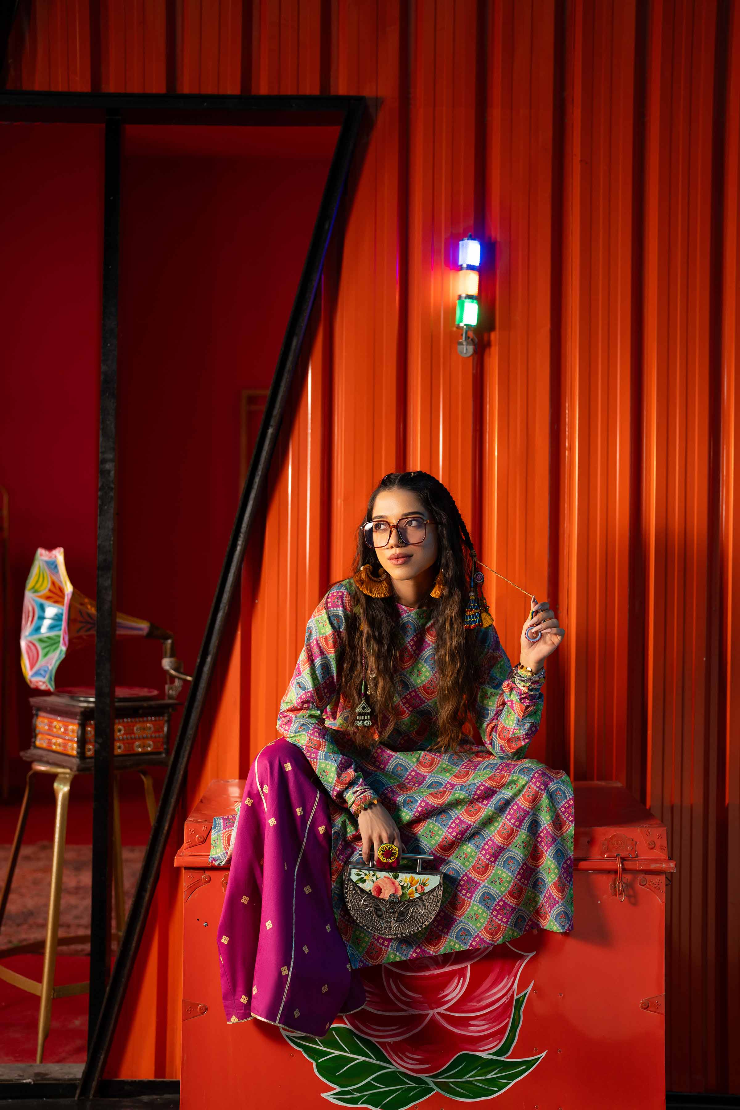 NishatUK - Multi Printed Lawn 2-piece ready to wear Dress