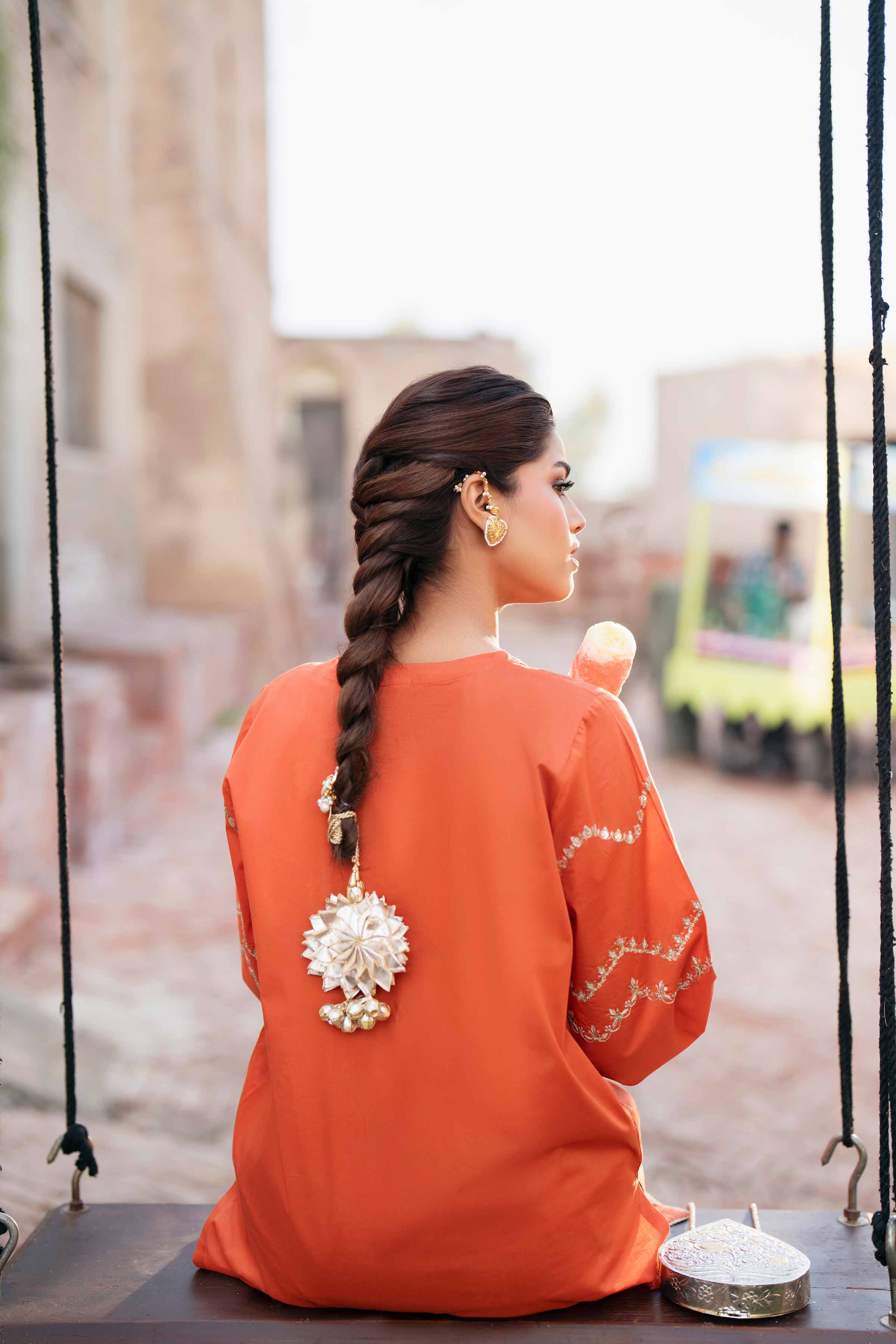 2 Piece - Embroidered Suit - PE26-243