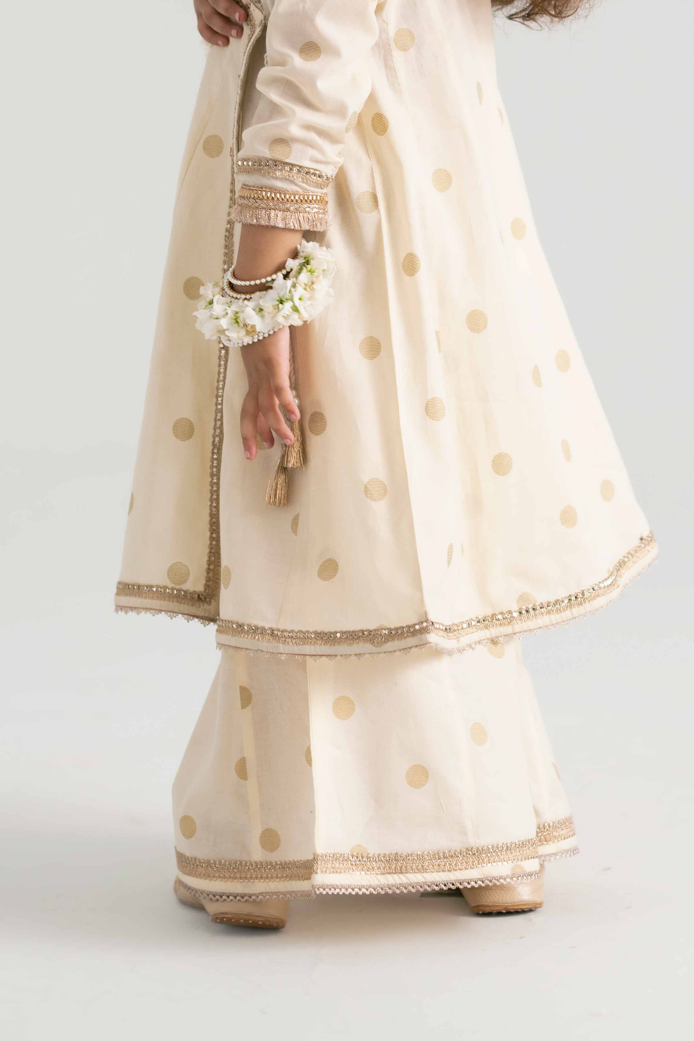 NishatUK - Off White Printed Lawn 2-piece ready to wear Dress