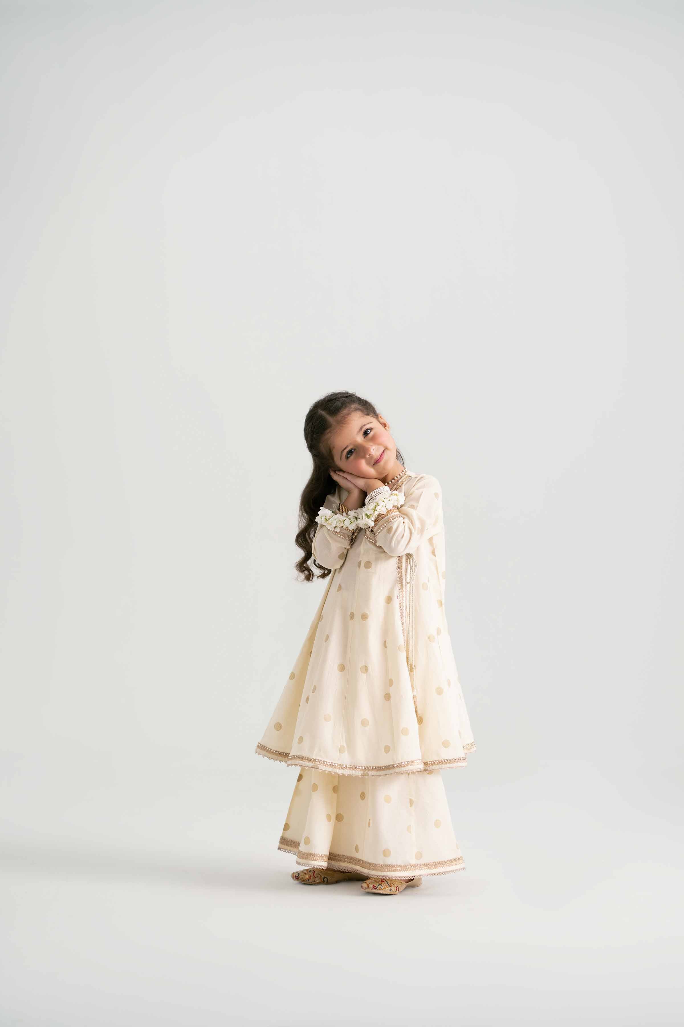 NishatUK - Off White Printed Lawn 2-piece ready to wear Dress