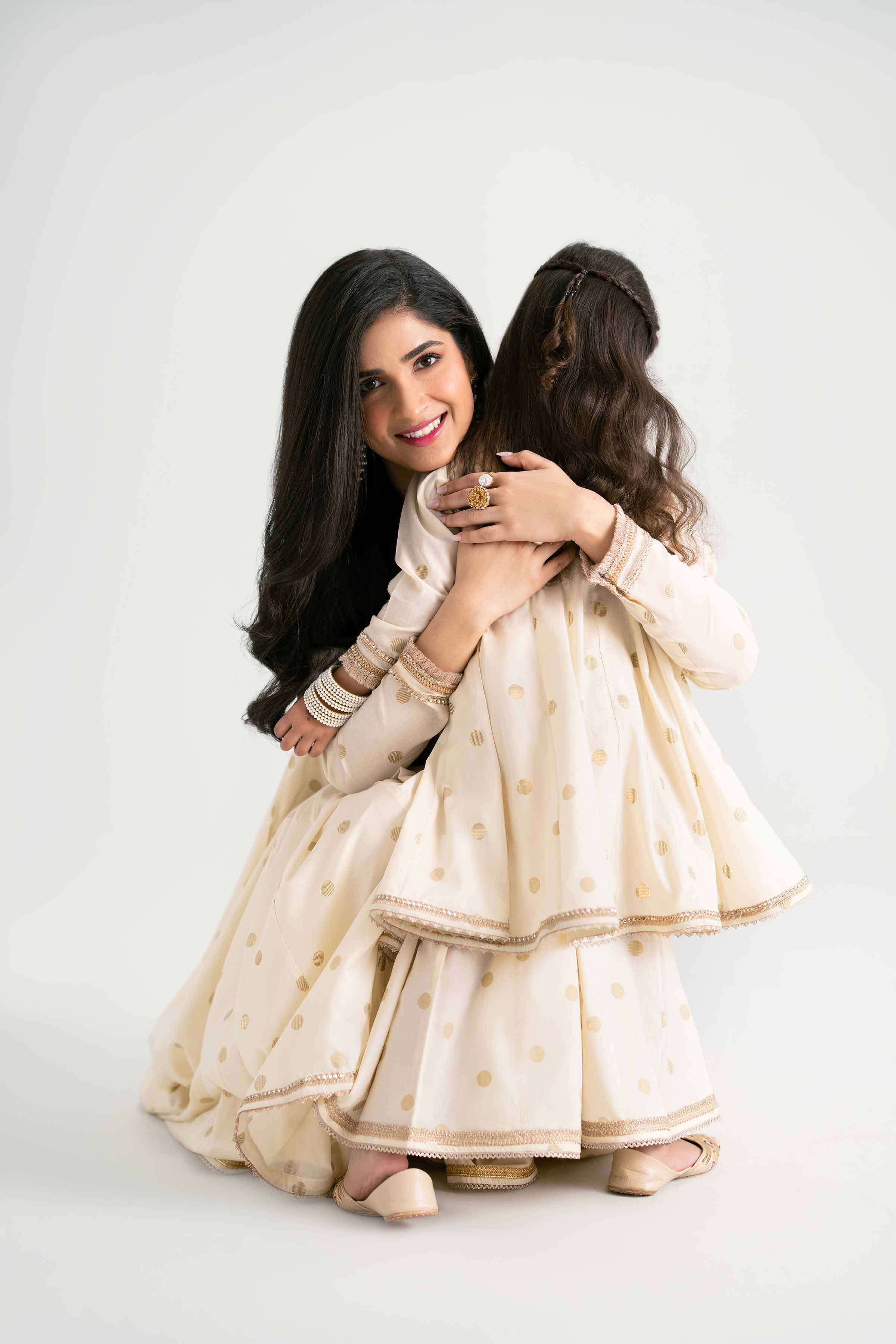 NishatUK - Off White Printed Lawn 2-piece ready to wear Dress