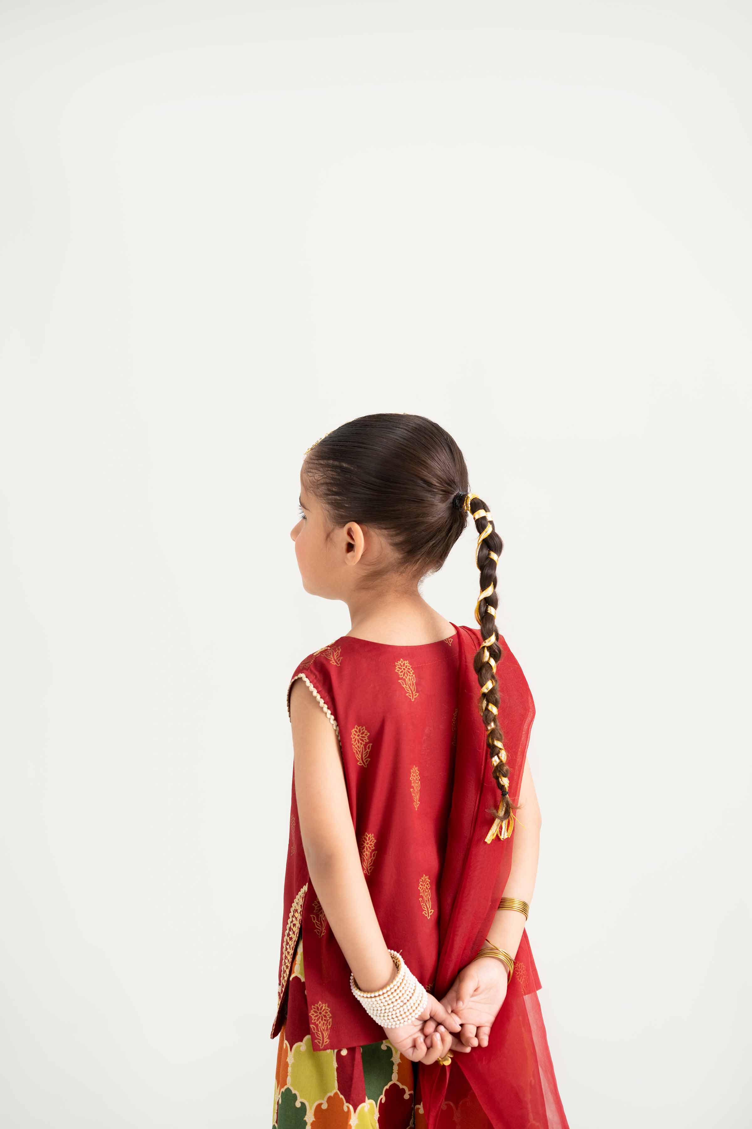 NishatUK - Maroon Embroidered  Lawn 3-piece ready to wear Suit
