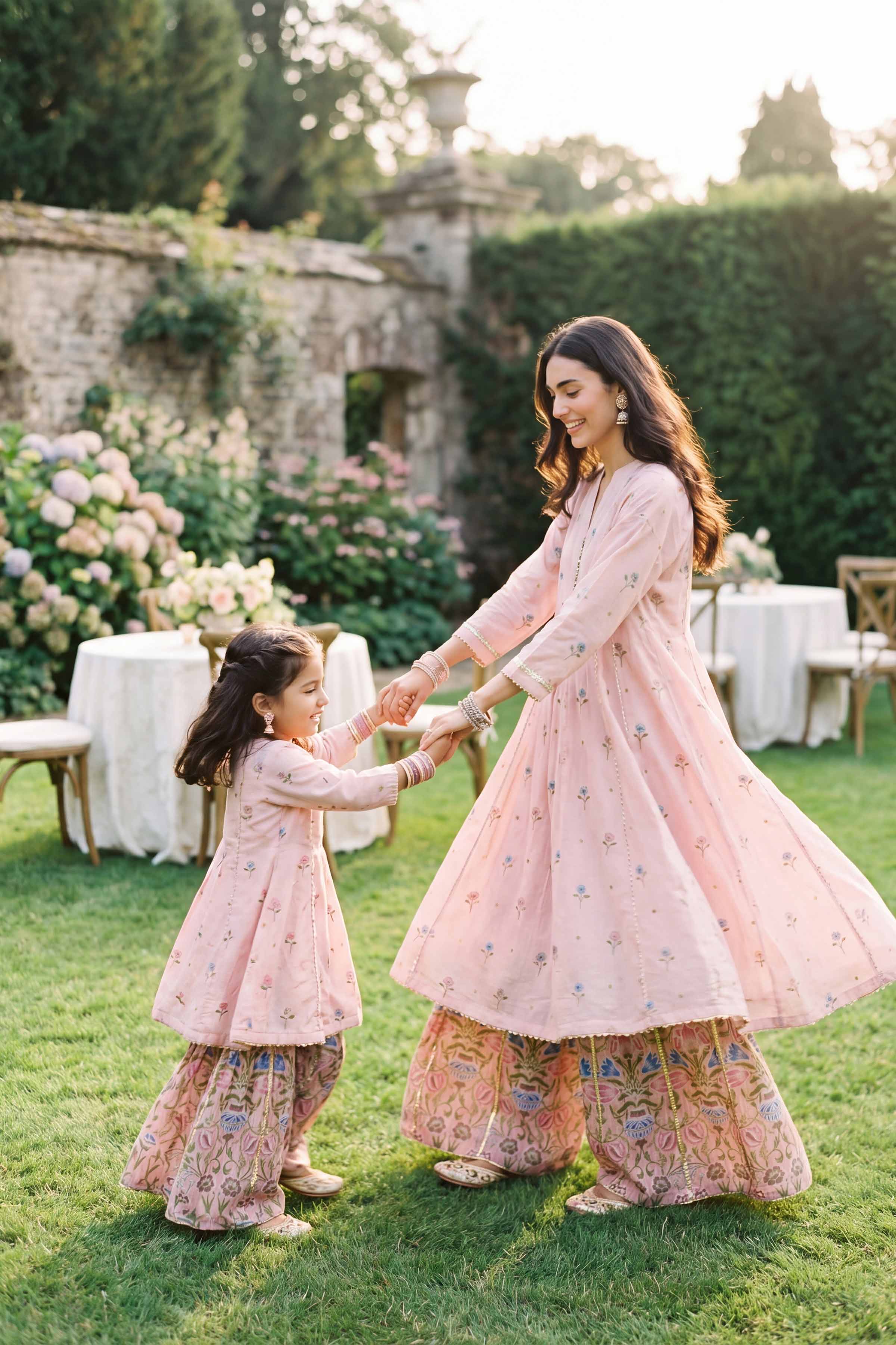 Nishat UK - Pink Printed Lawn 2-piece ready to wear Dress