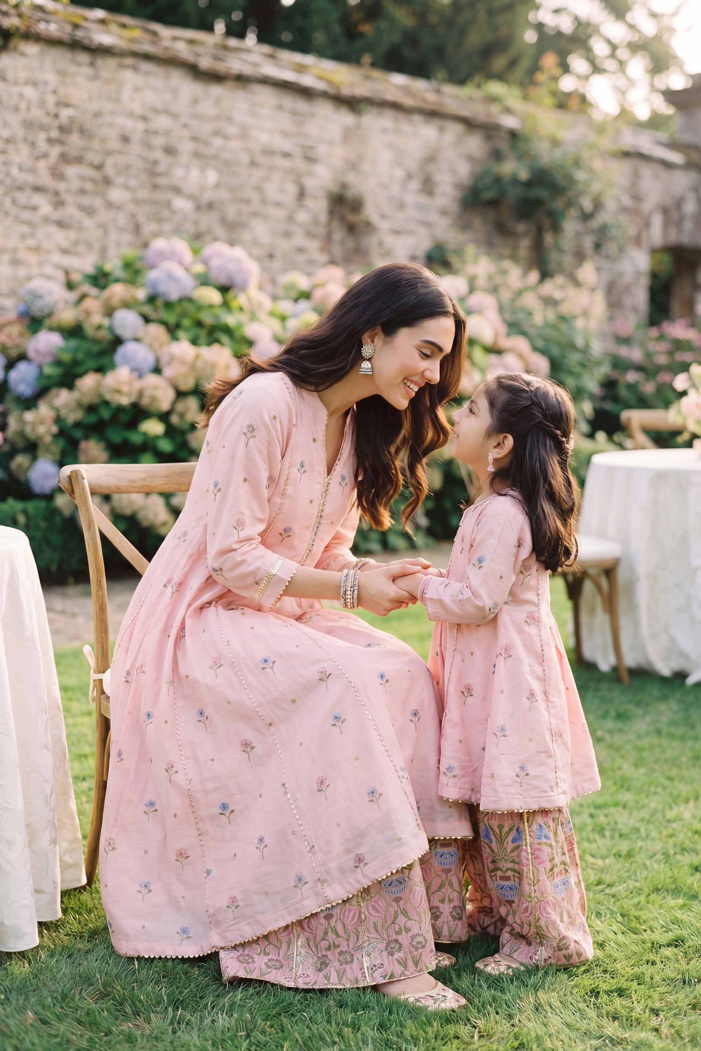 Nishat UK - Pink Printed Lawn 2-piece ready to wear Dress