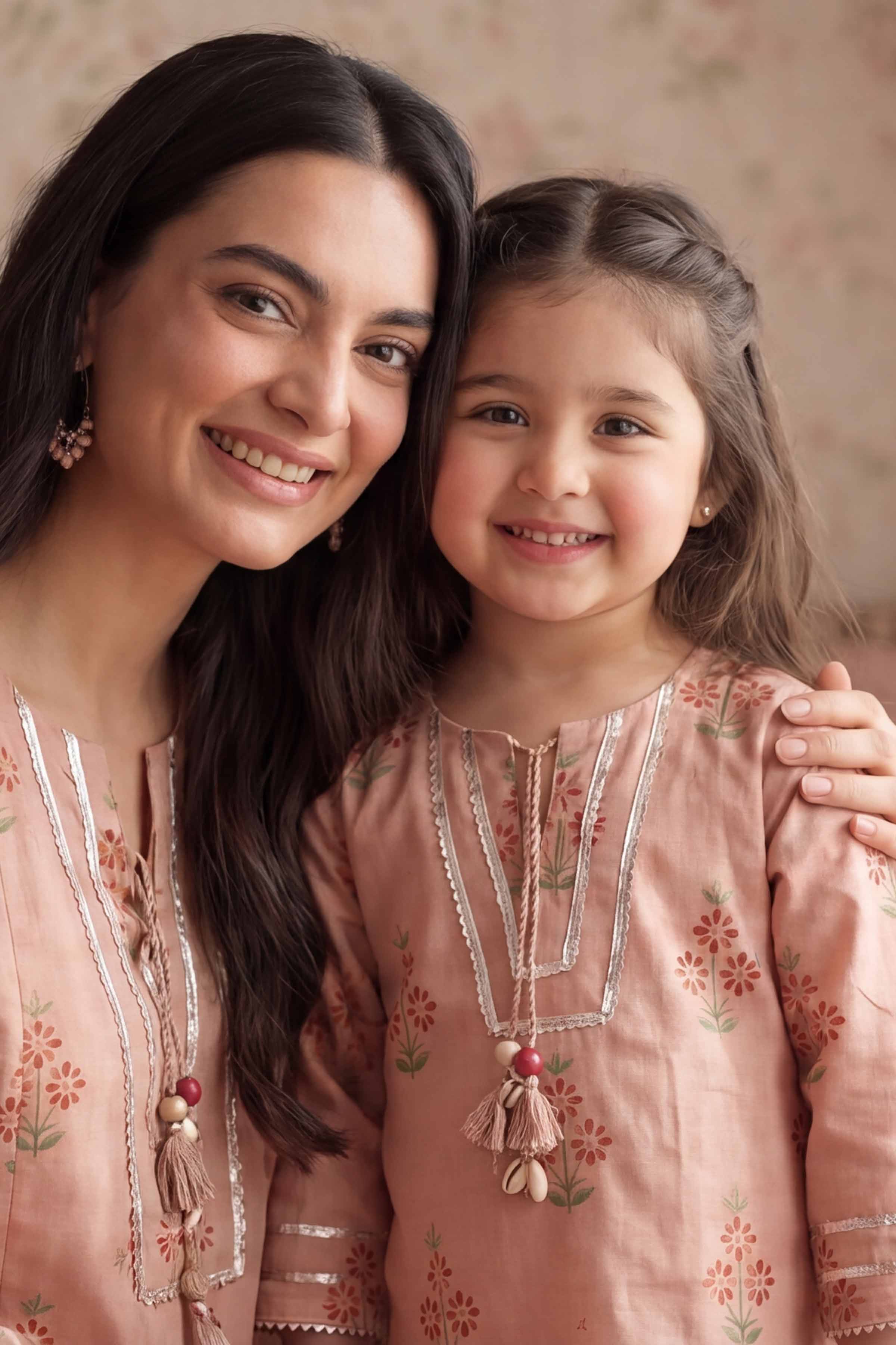 Nishat UK - Pink Printed Lawn 2 Piece ready to wear Dress