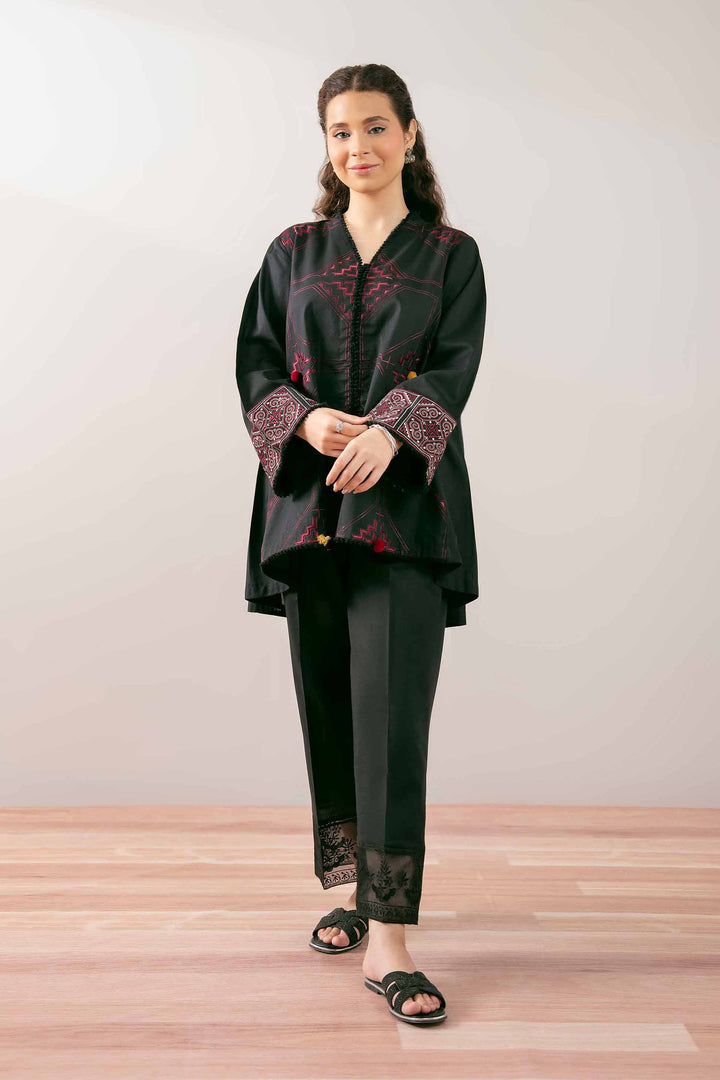 1 Piece - Embroidered Tunic - PS25-107 - for Women - Pret Collection | Nishat | Shop Online