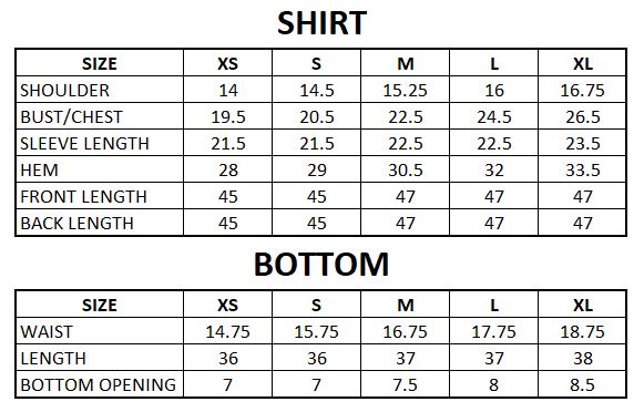 Size Guide