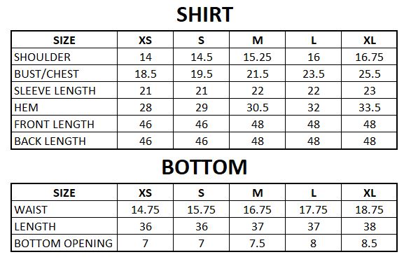 Size Guide
