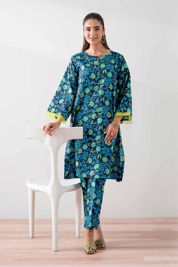 2 Piece - Printed Suit - PS25-142