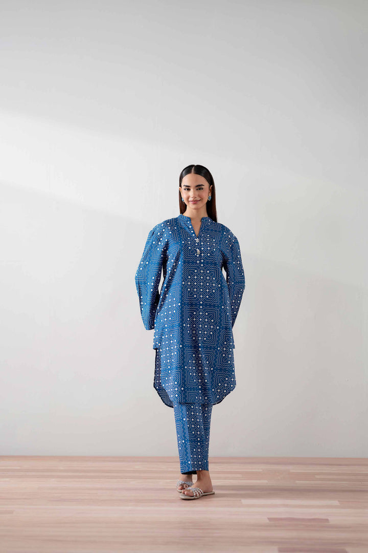 2 Piece - Printed Suit - PS25-143 - for Women - Pret Collection | Nishat | Shop Online