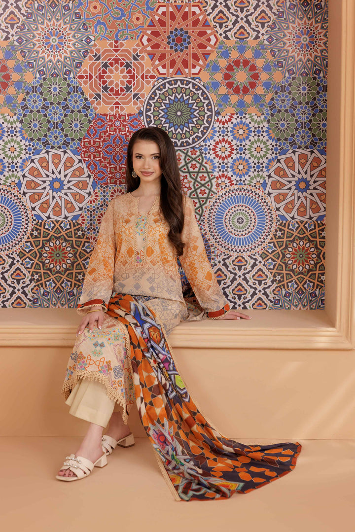 2 Piece - Printed Suit - PS25-157 - for Women - Pret Collection | Nishat | Shop Online