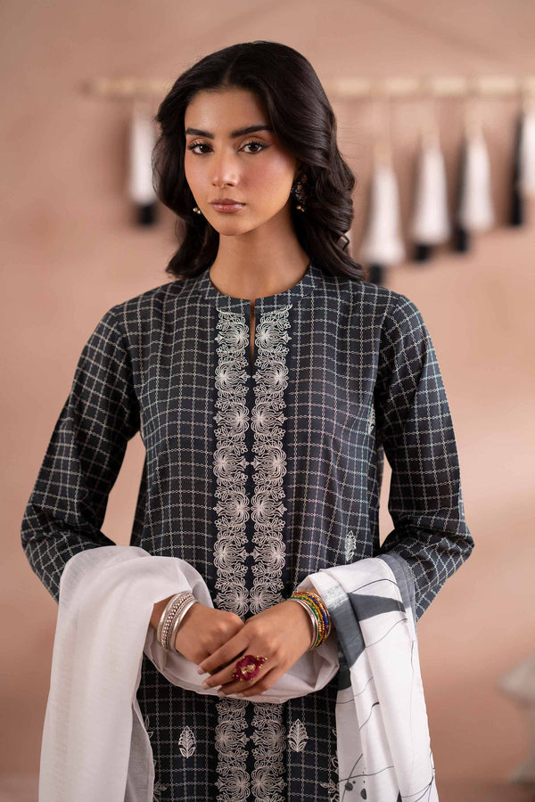 2 Piece - Printed Embroidered Suit - PS25-192 - for Women - Pret Collection | Nishat | Shop Online