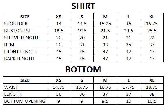 Size Guide