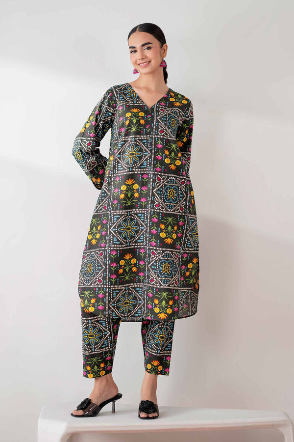 2 Piece - Printed Suit - PS25-225 - for Women - Pret Collection | Nishat | Shop Online