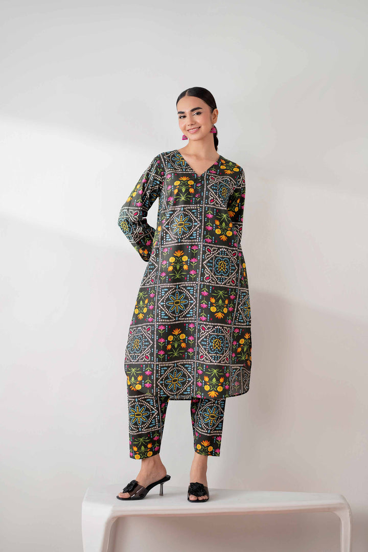 2 Piece - Printed Suit - PS25-225 - for Women - Pret Collection | Nishat | Shop Online