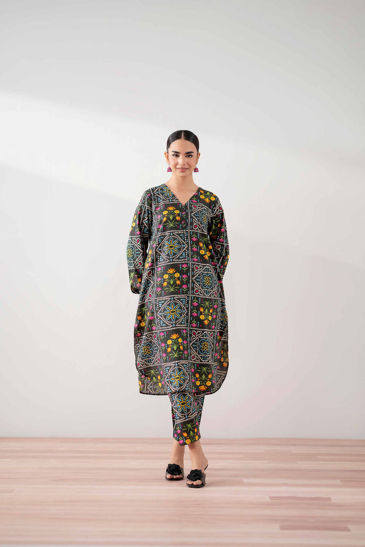 2 Piece - Printed Suit - PS25-225 - for Women - Pret Collection | Nishat | Shop Online