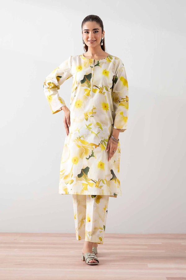 2 Piece - Printed Suit - PS25-227