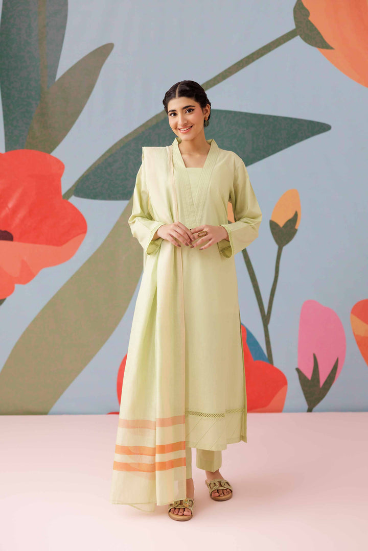 3 Piece - Embroidered Suit - PS25-259 - for Women - Pret Collection | Nishat | Shop Online