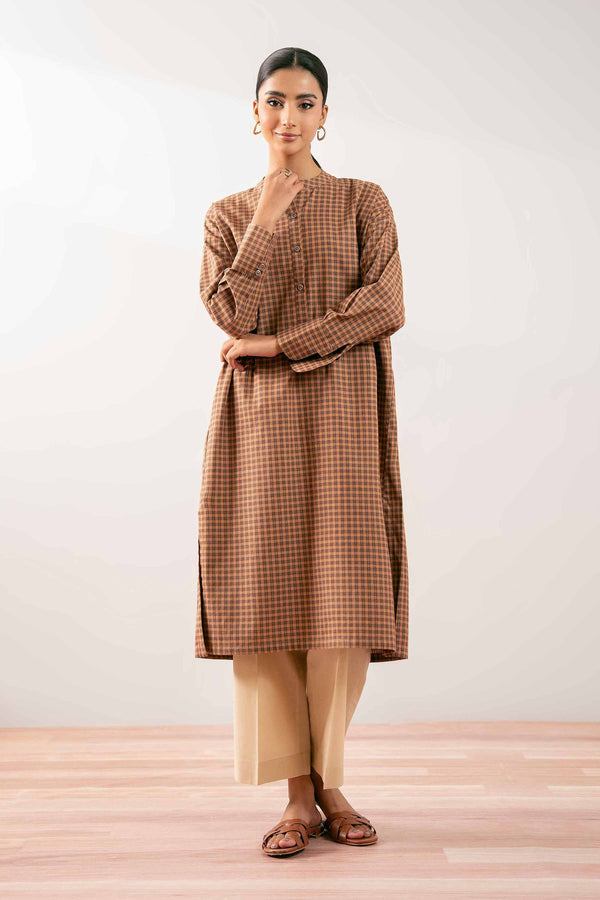 1 Piece - Basic Kurta - PS25-271 - for Women - Pret Collection | Nishat | Shop Online