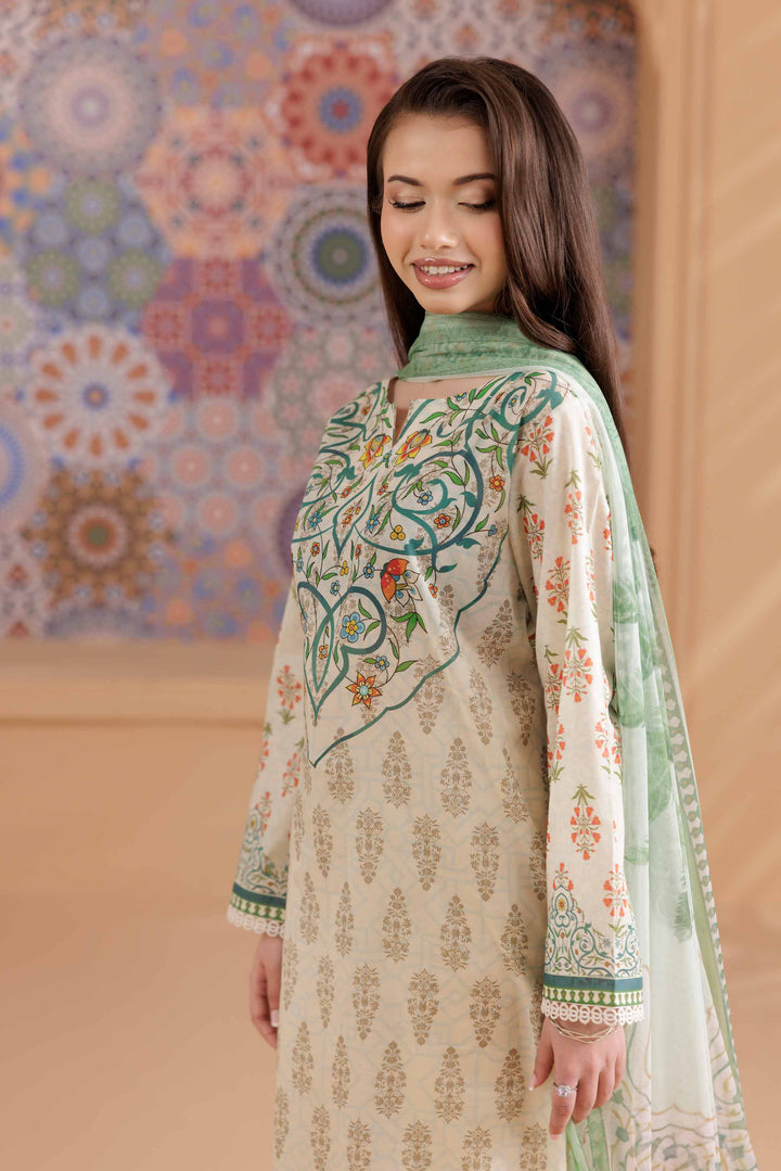 3 Piece - Printed Suit - PS25-273 - for Women - Pret Collection | Nishat | Shop Online