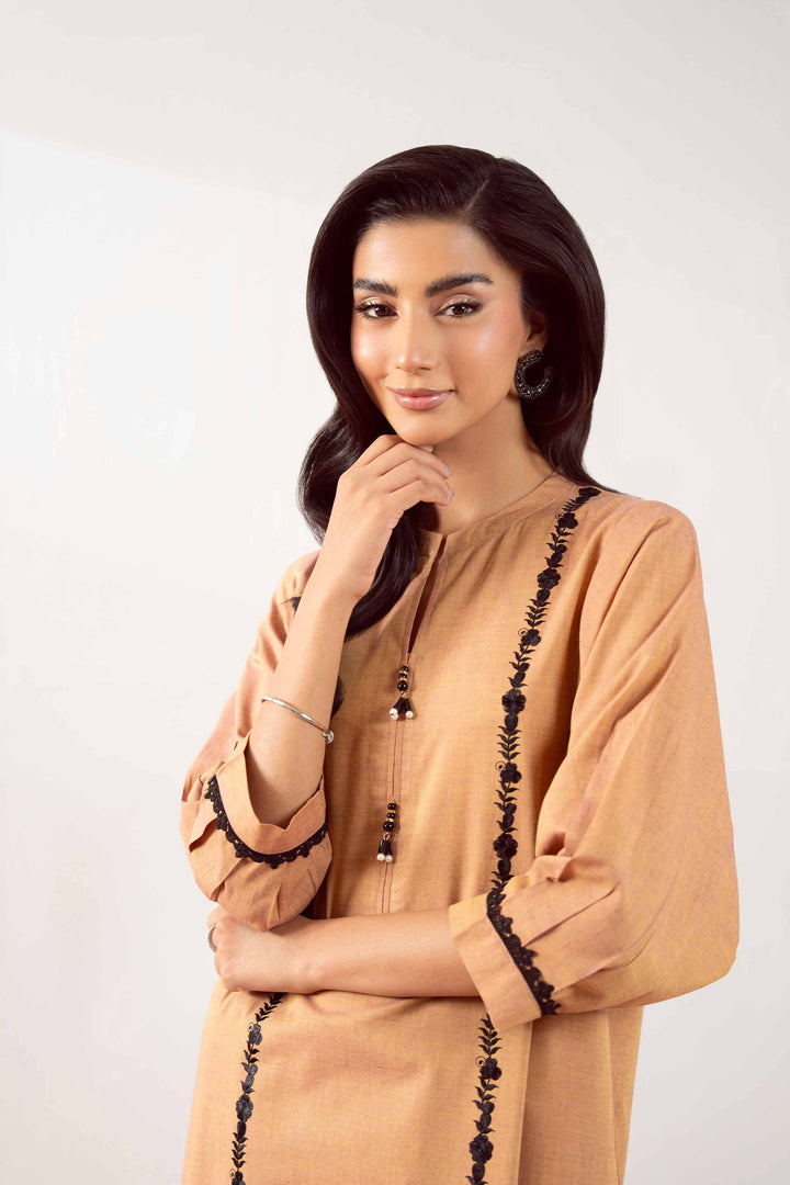 2 Piece - Embroidered Suit - PS25-81 - for Women - Pret Collection | Nishat | Shop Online