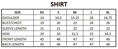 Size Guide