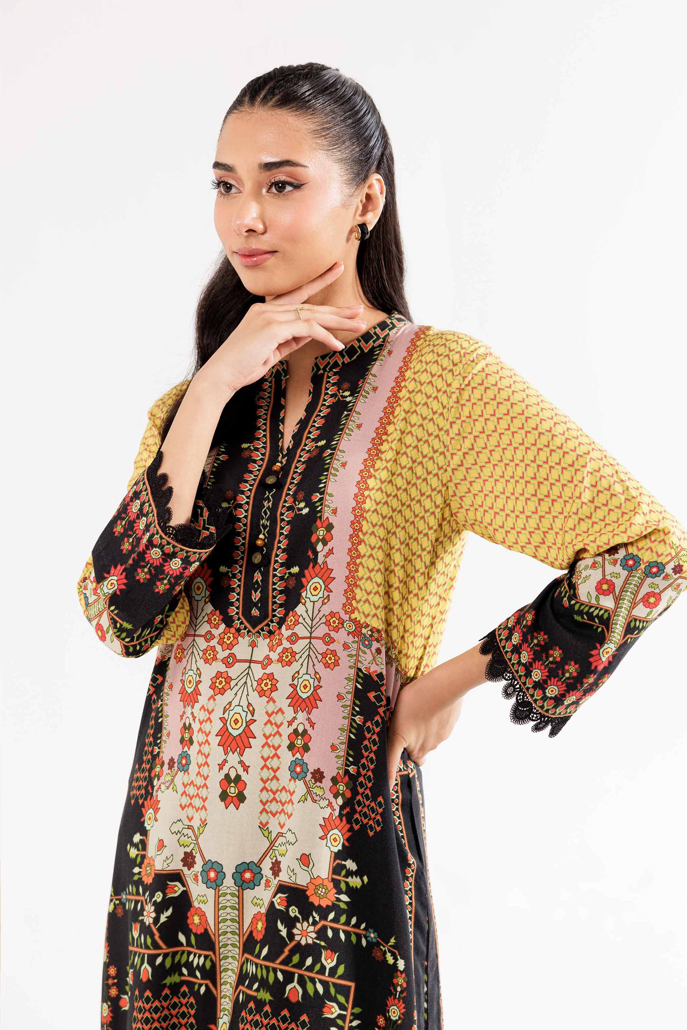 Nishat UK - 3 Piece - Printed Suit - FW24-71