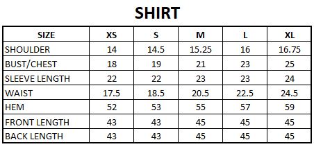 Size Guide