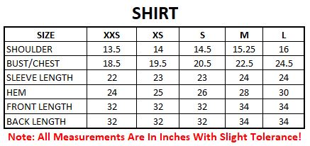 Size Guide