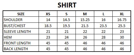 Size Guide