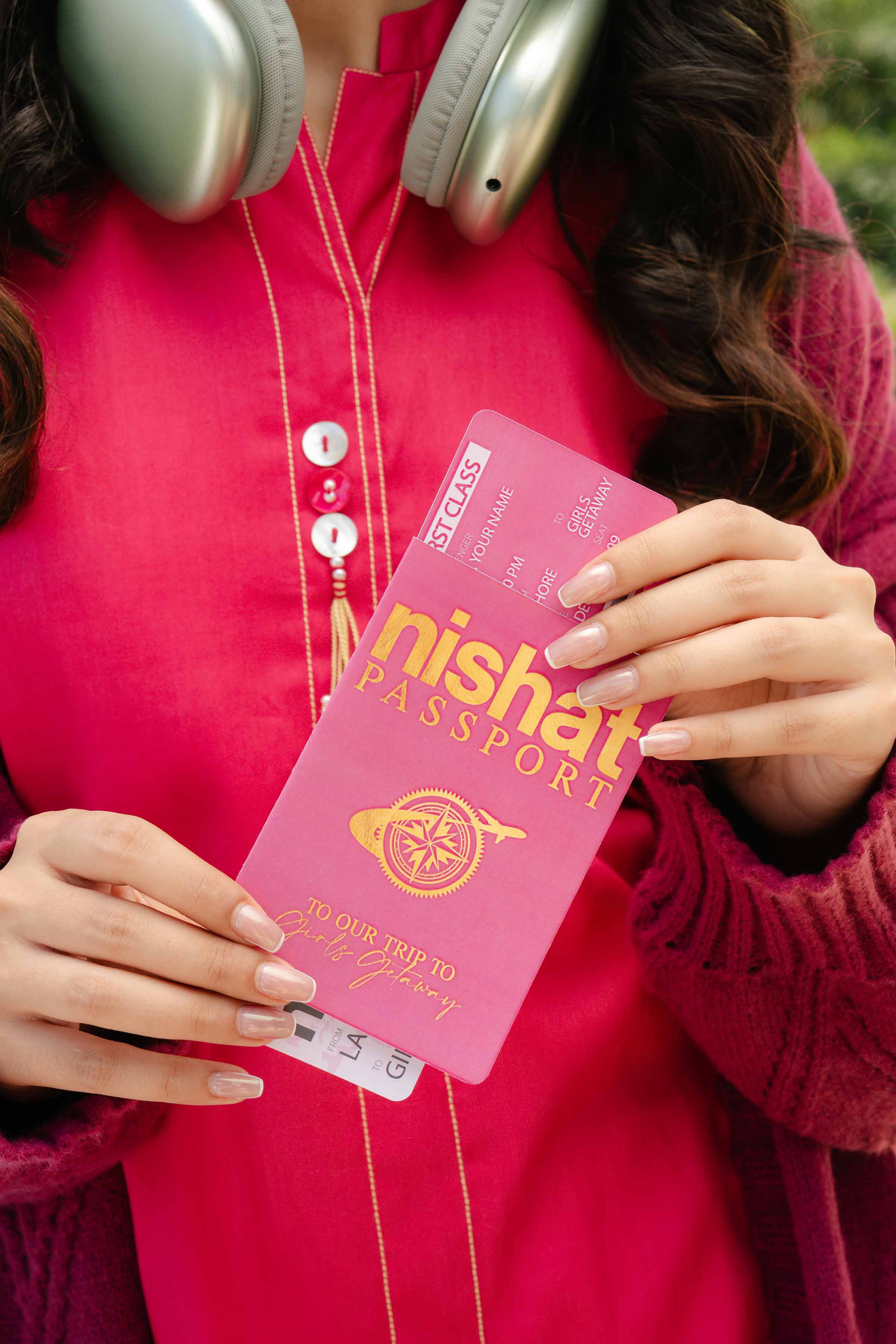 NishatUK - Brown Solids  Satin 2-piece ready to wear Dress