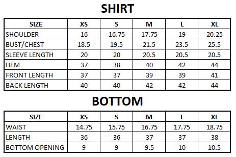 Size Guide