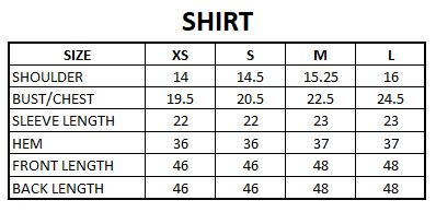 Size Guide