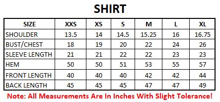 Size Guide