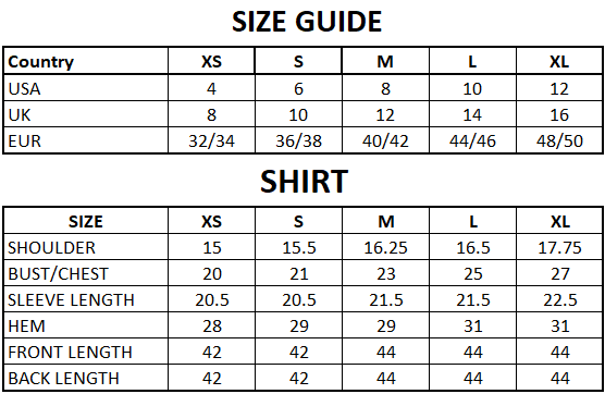 Size Guide