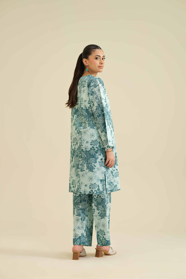 2 Piece - Printed Suit - PW25-07 for Women - Pret Collection | Nishat | Shop Online