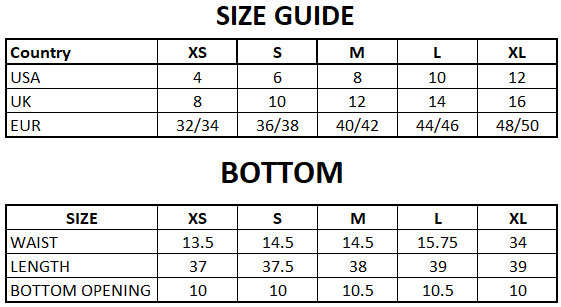 Size Guide